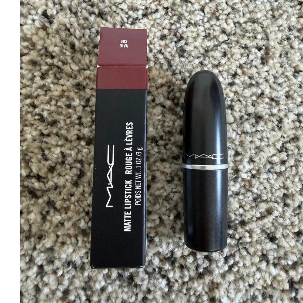 MAC Powder Kiss Lipstick - 603 DIVA - 0.1oz./3g New